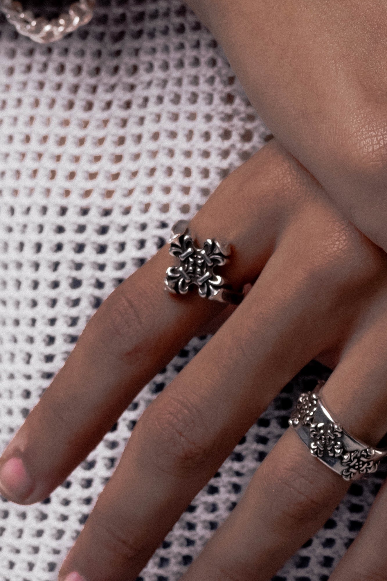 Pecado Ring — Silver, handcrafted in Spain