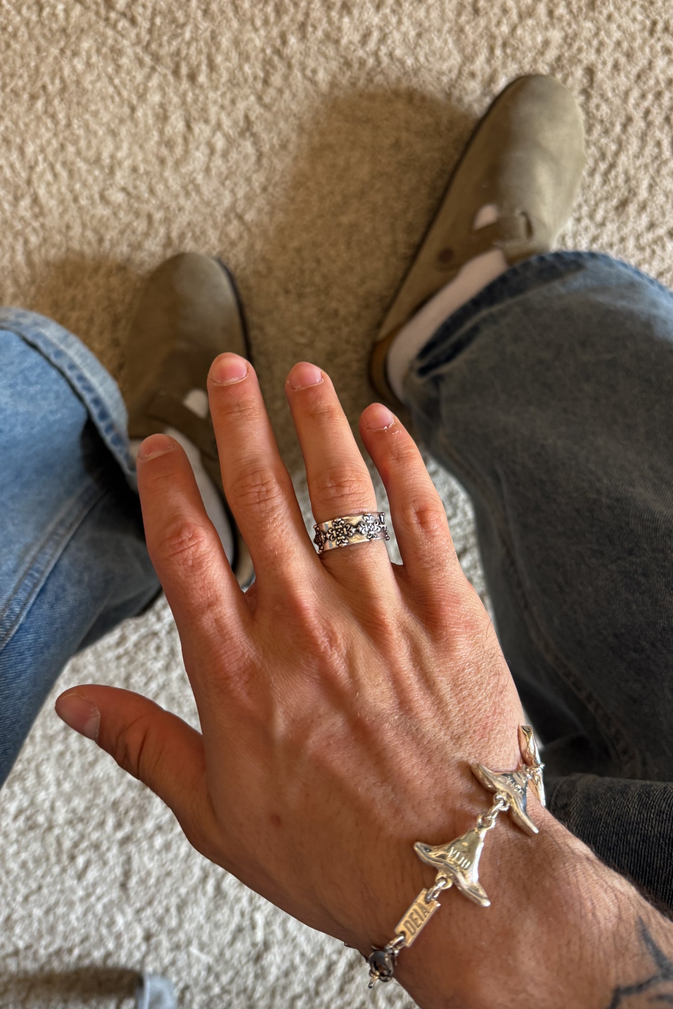 Penitencia Ring — Silver, handcrafted in Spain