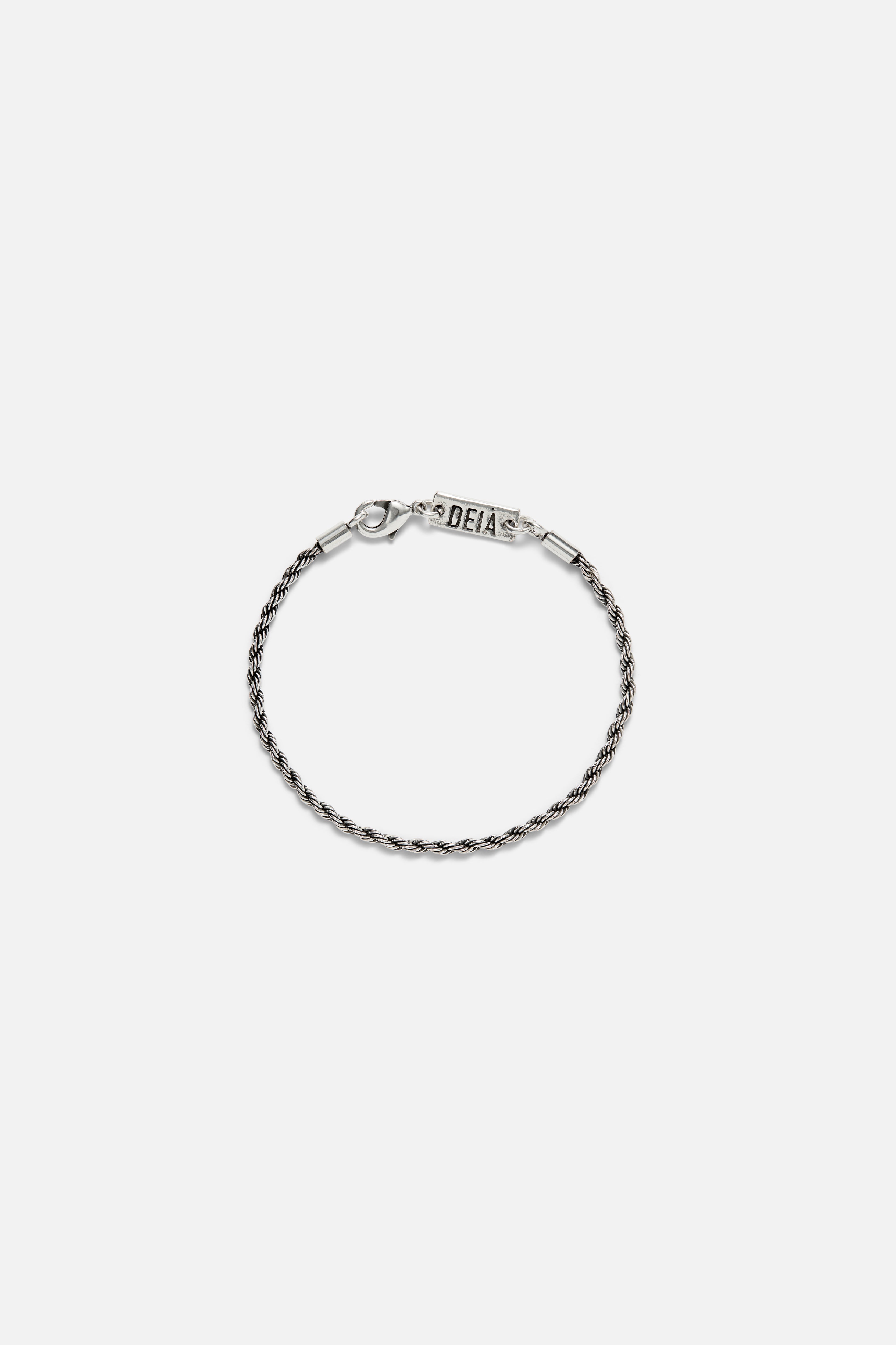 Rope Bracelet — Silver, handcrafted in Spain