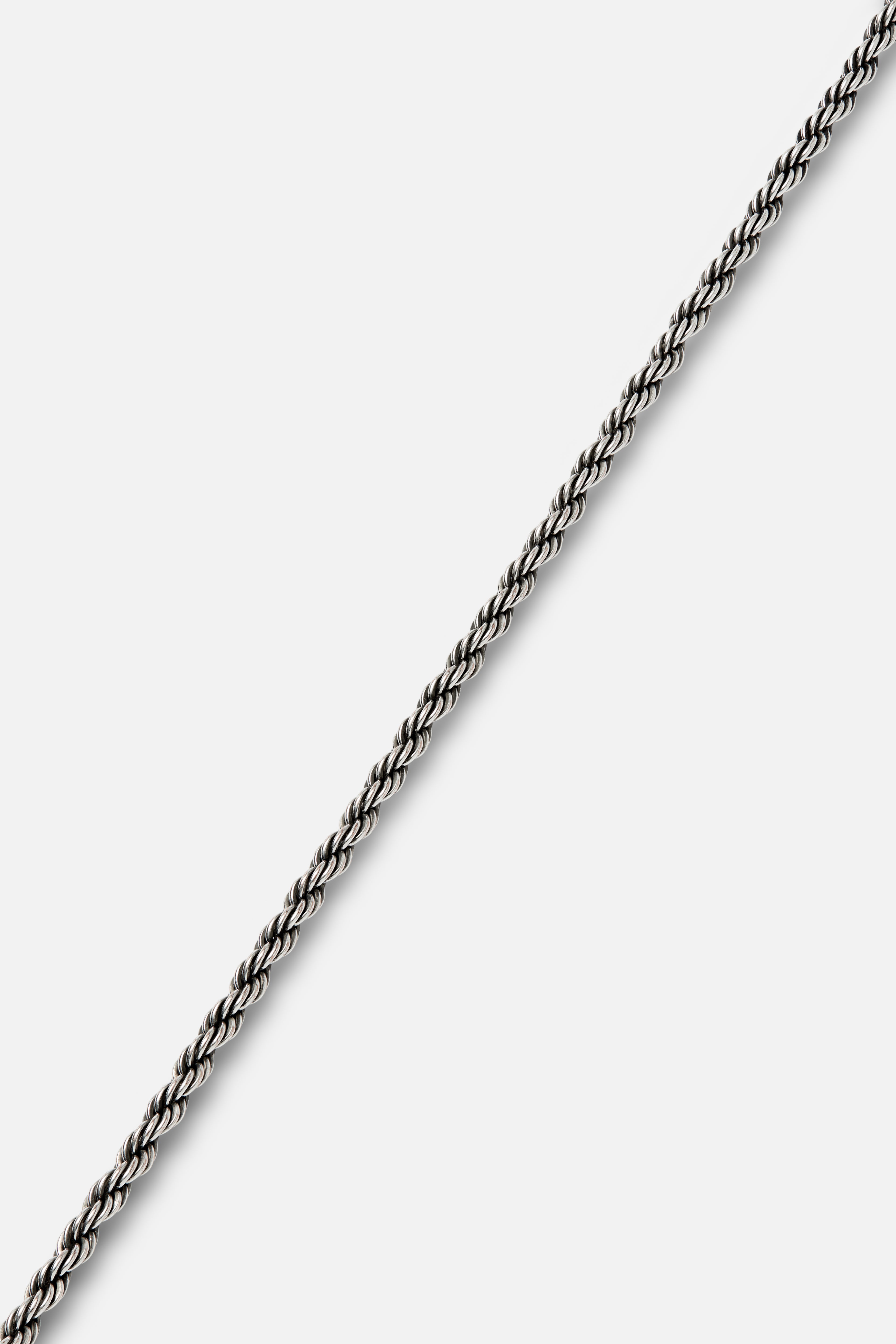 Rope Bracelet — Silver, handcrafted in Spain