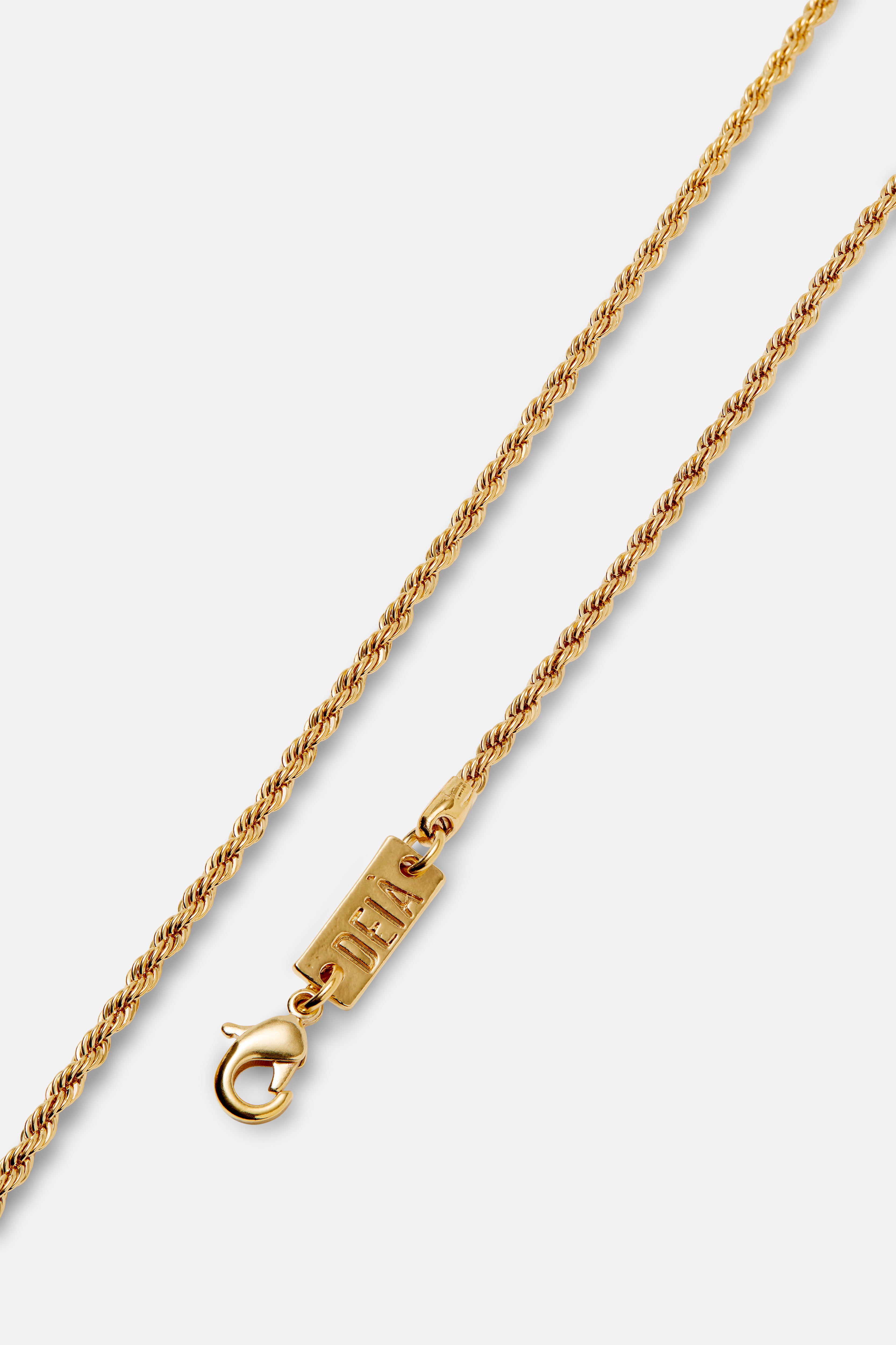 Rope Necklace — Gold, handcrafted in Spain