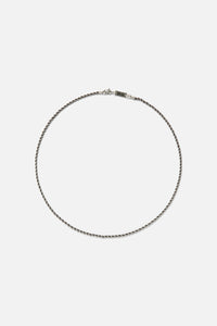 Rope Necklace — Silver, handcrafted in Spain