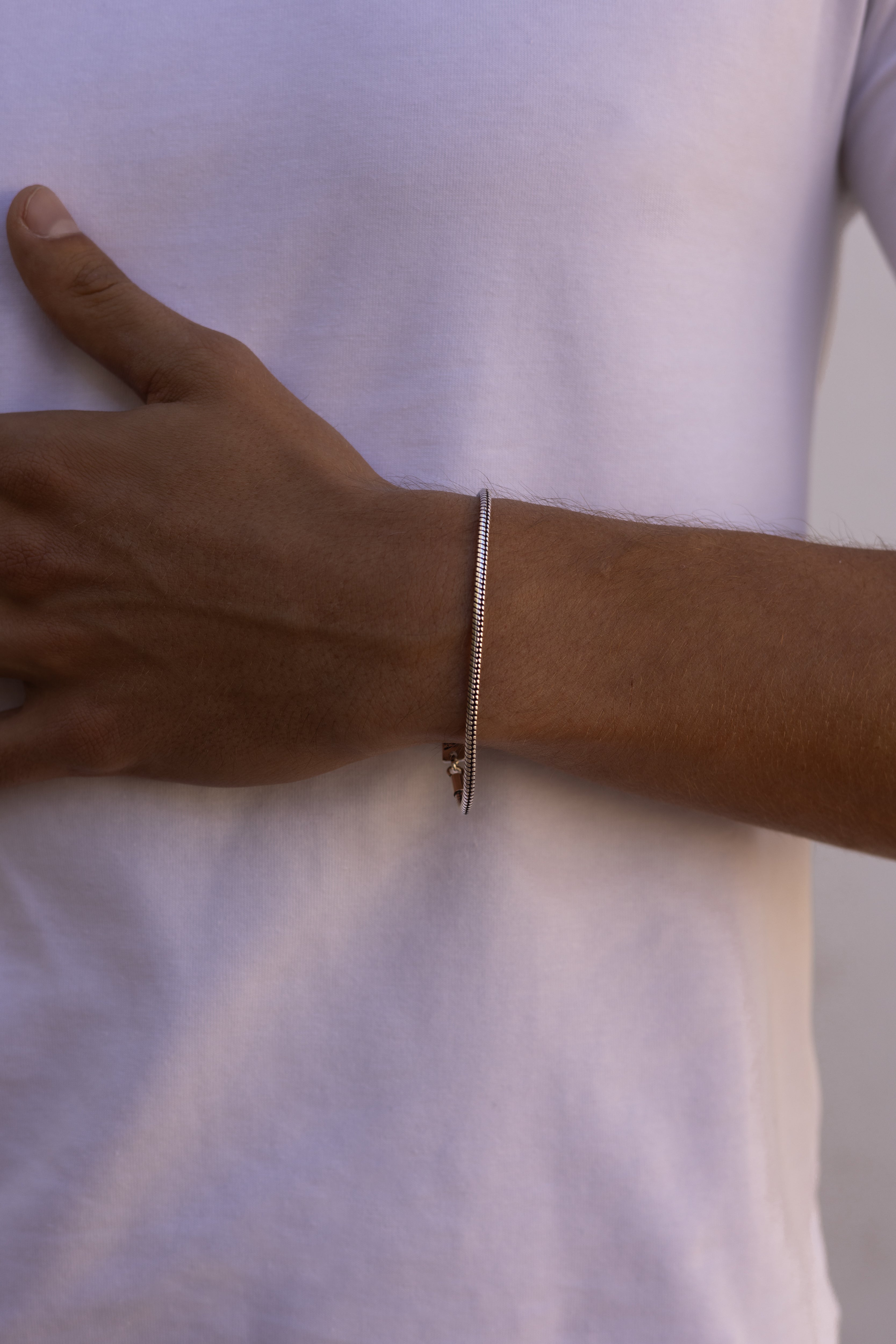 Sense Bracelet — Silver, handcrafted in Spain