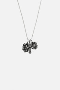 CENTRAL CROSS NECKLACE