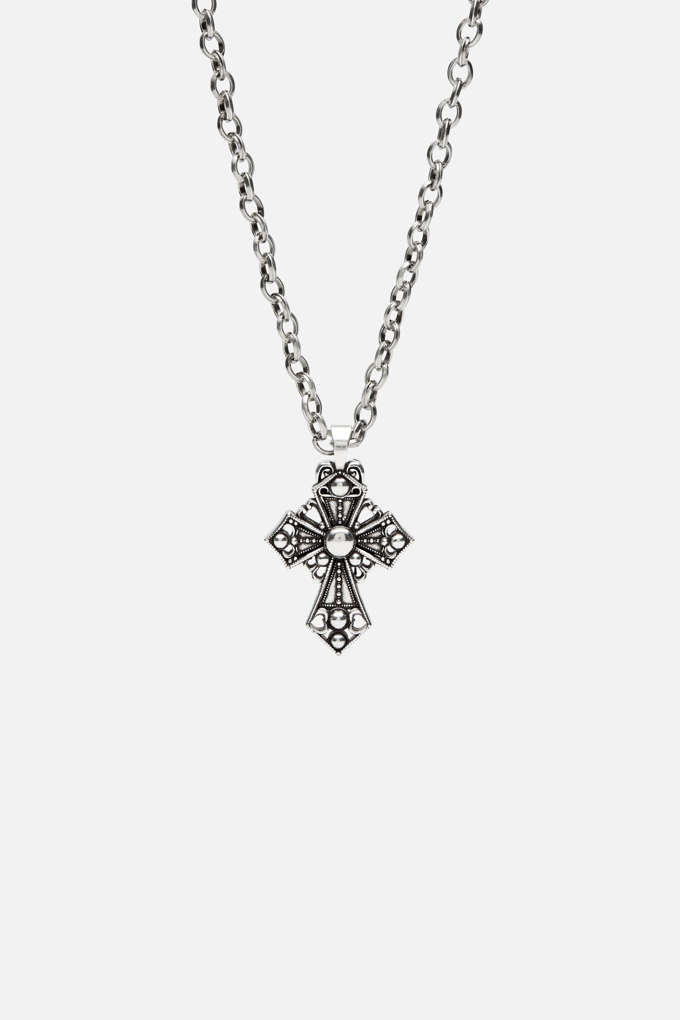 Veleno Necklace — Silver, handcrafted in Spain