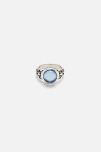 Azul Poniente Ring — Silver, handcrafted in Spain