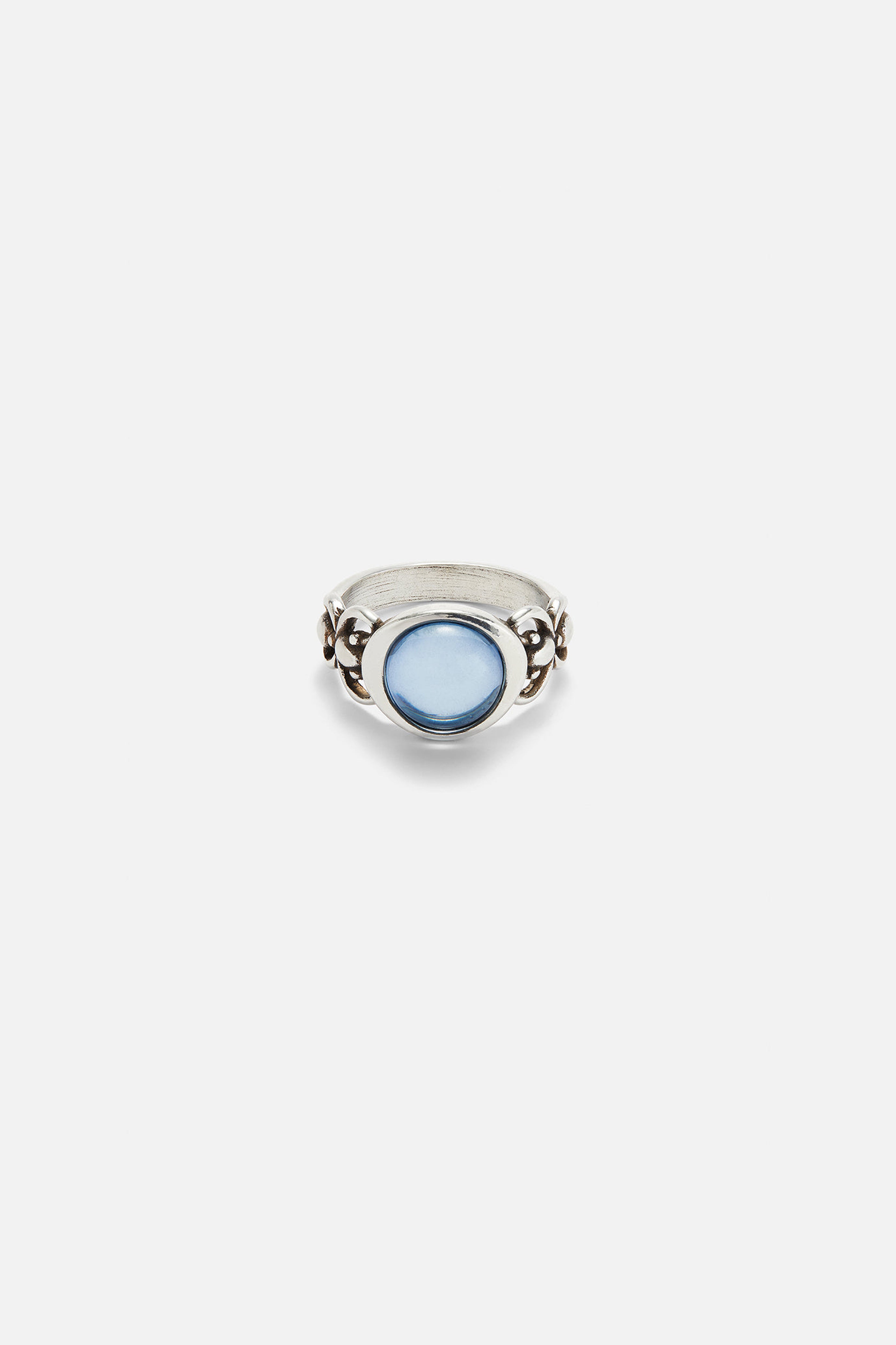 Azul Poniente Ring — Silver, handcrafted in Spain