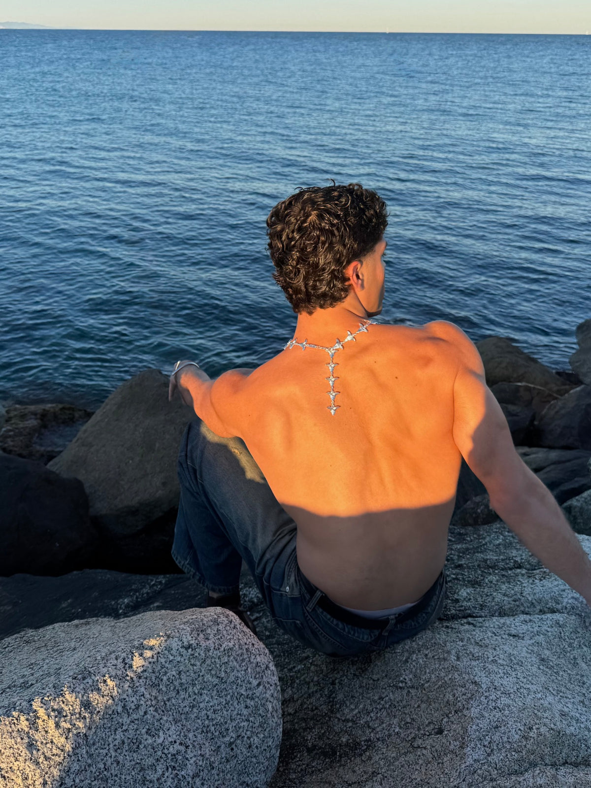Worn by creators - Deep Blue Necklace