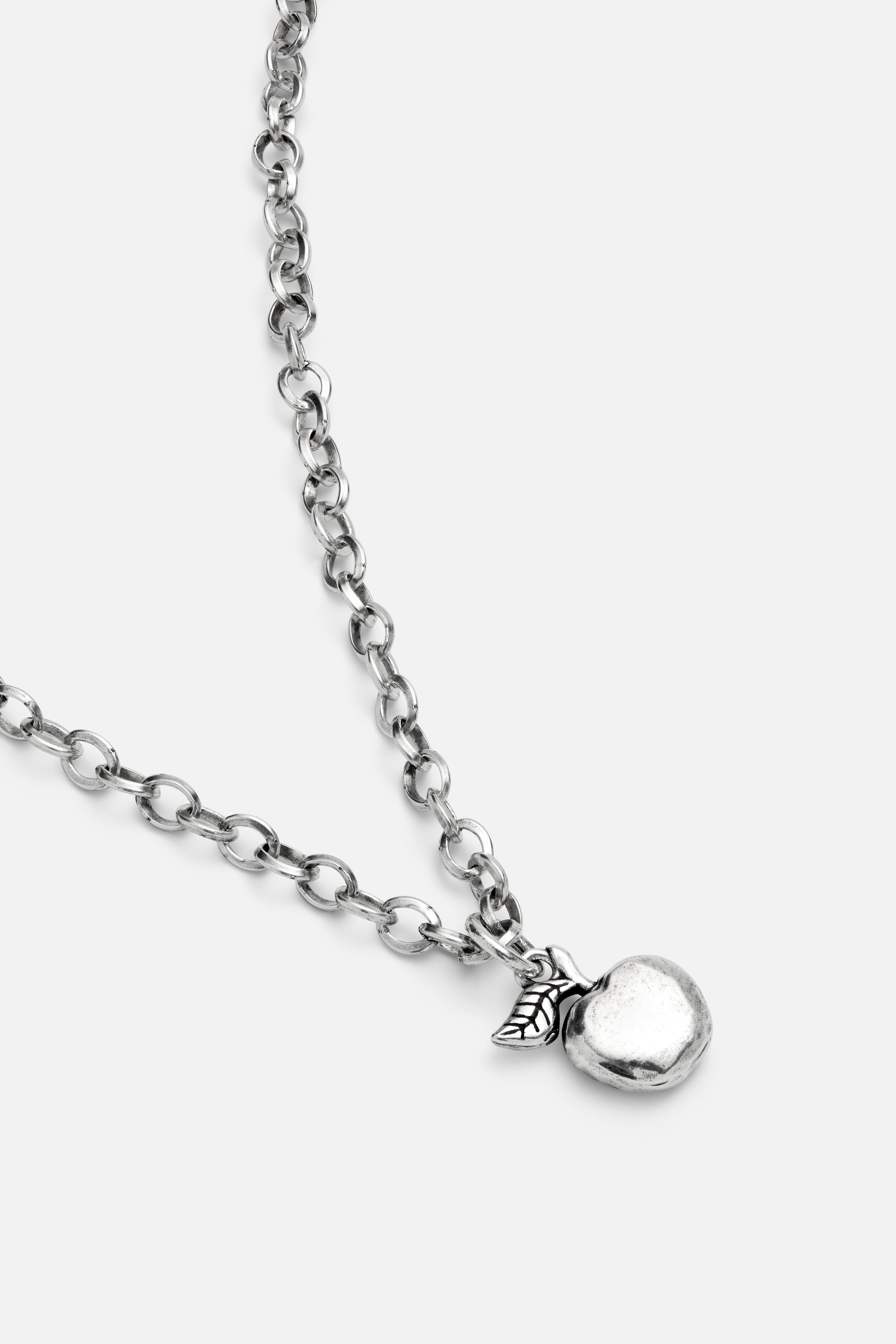 CAS DEIÀ GOLDEN NECKLACE, handcrafted silver necklace