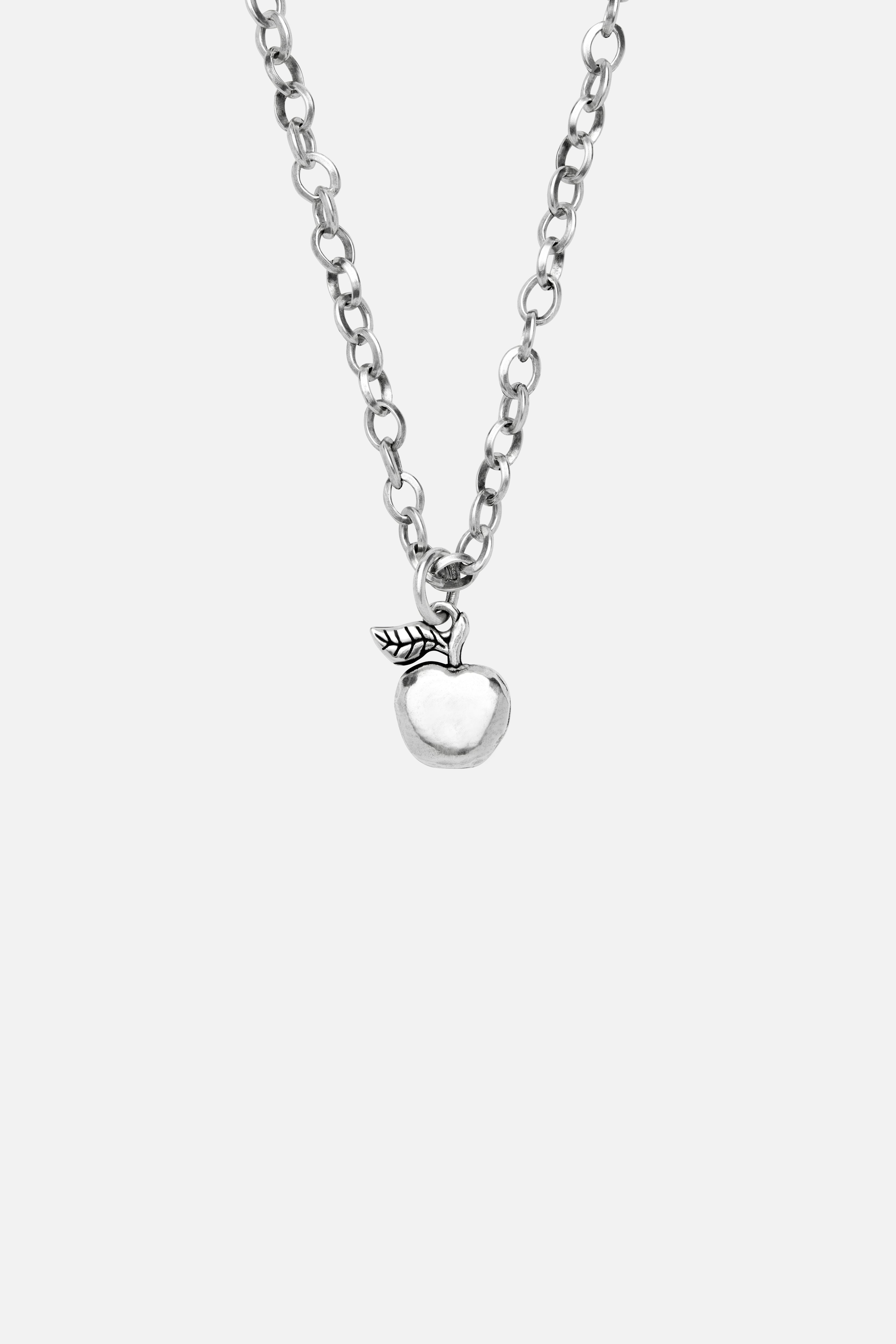 CAS DEIÀ GOLDEN NECKLACE, handcrafted silver necklace