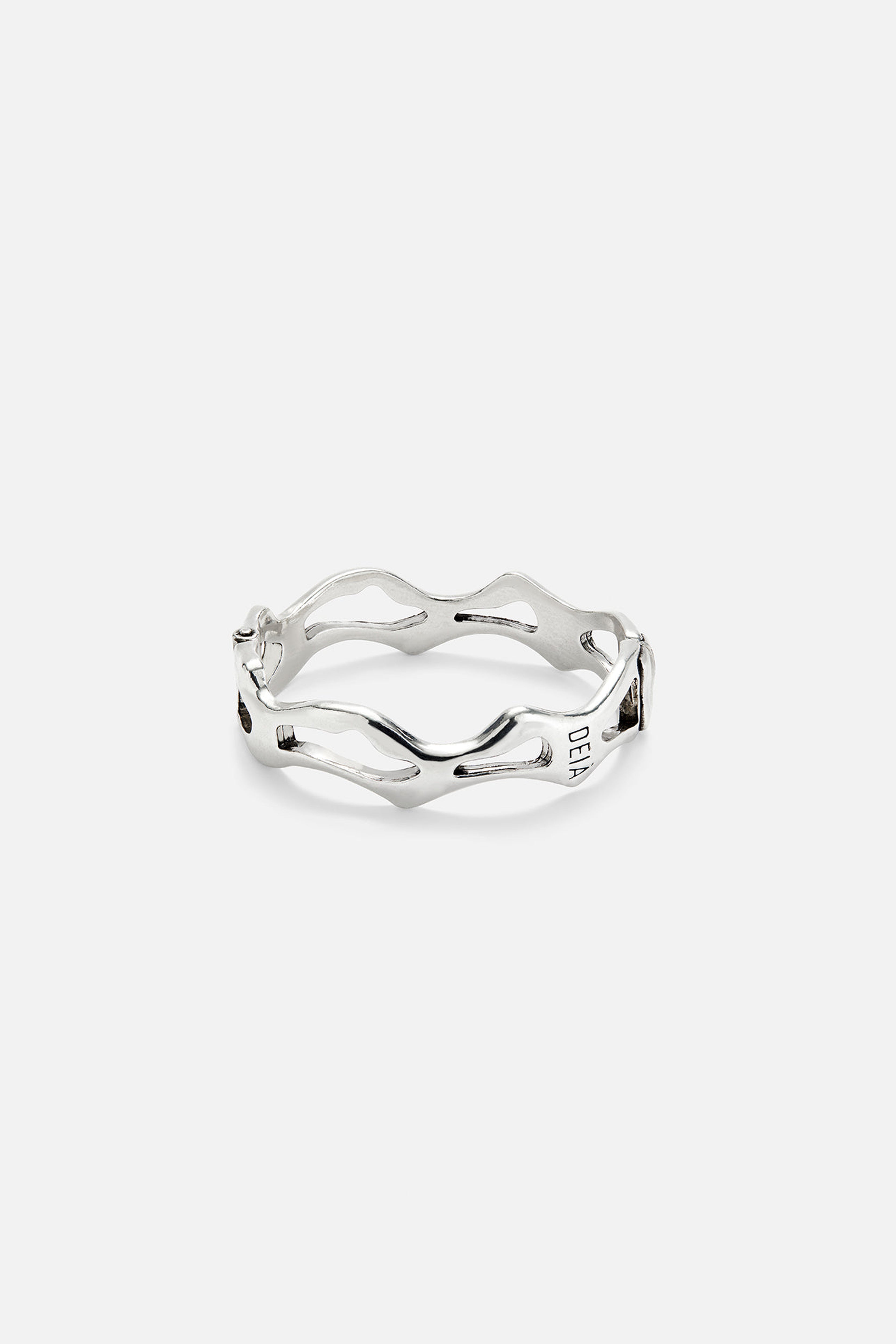 Lava Bracelet — Silver, handcrafted in Spain