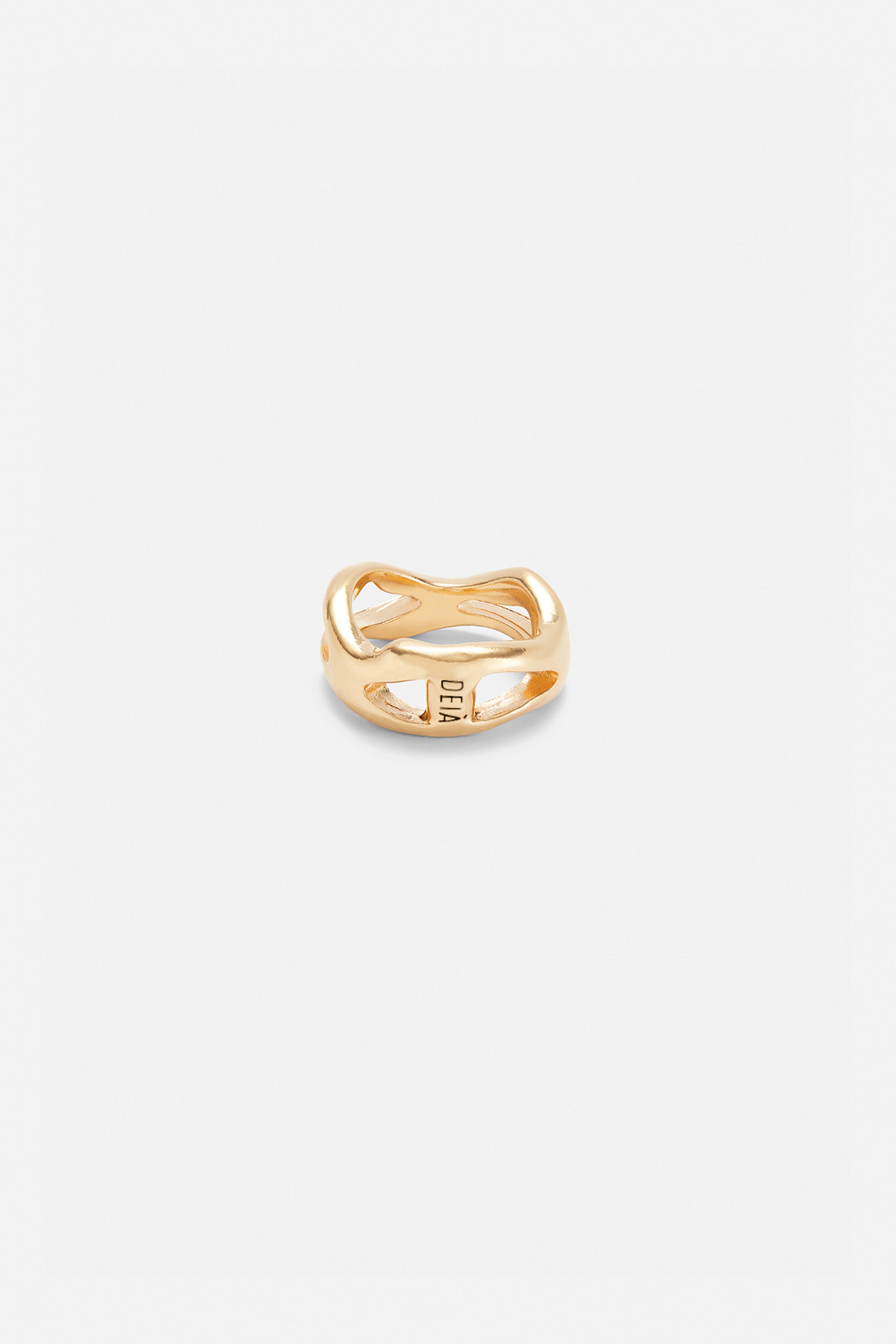 Lava Ring — Gold, handcrafted in Spain