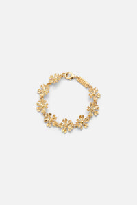 Les Fleurs Bracelet — Gold, handcrafted in Spain