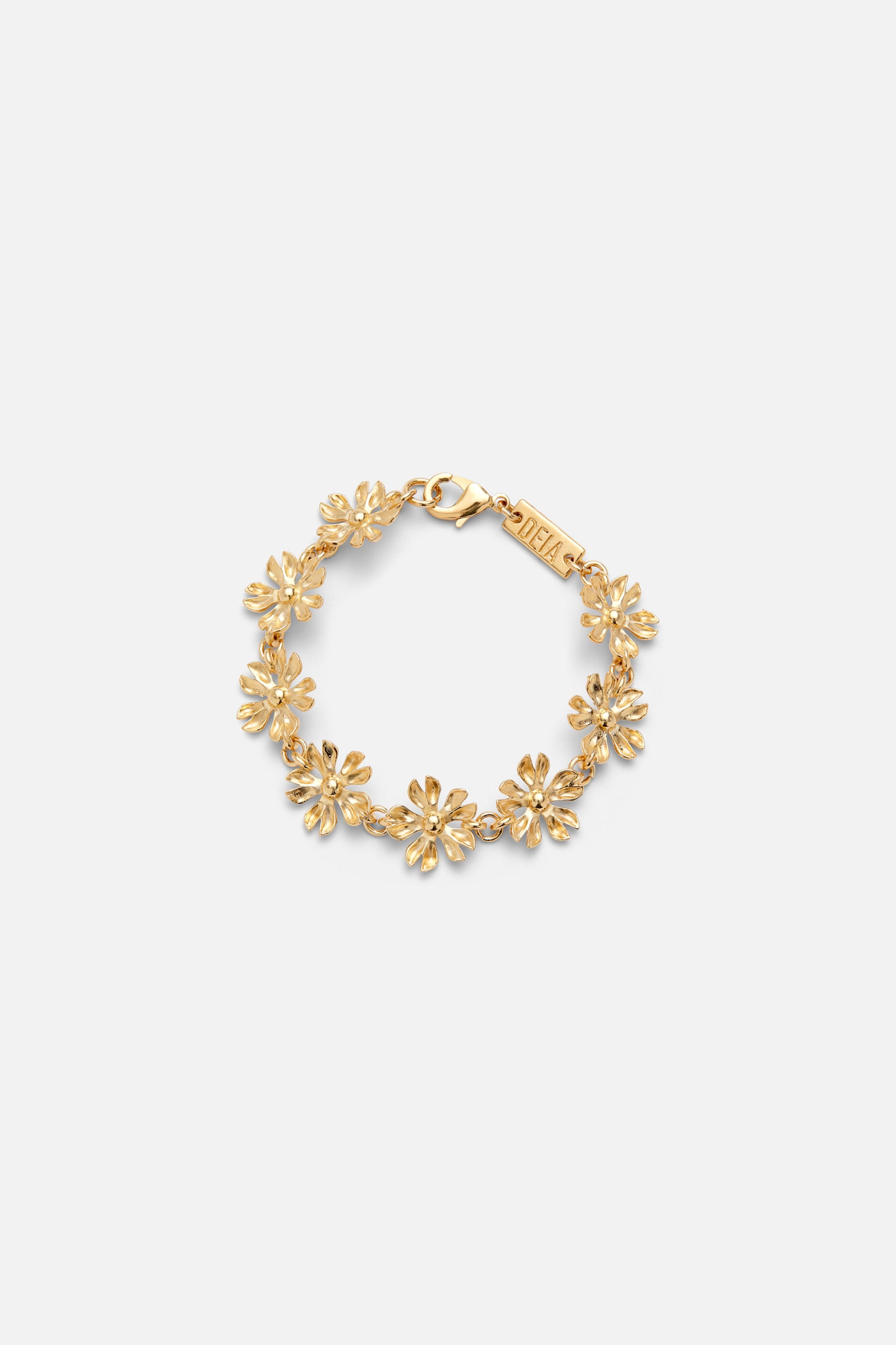 Les Fleurs Bracelet — Gold, handcrafted in Spain