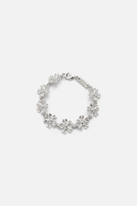 Les Fleurs Bracelet — Silver, handcrafted in Spain