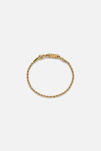 Rope Bracelet — Gold, handcrafted in Spain