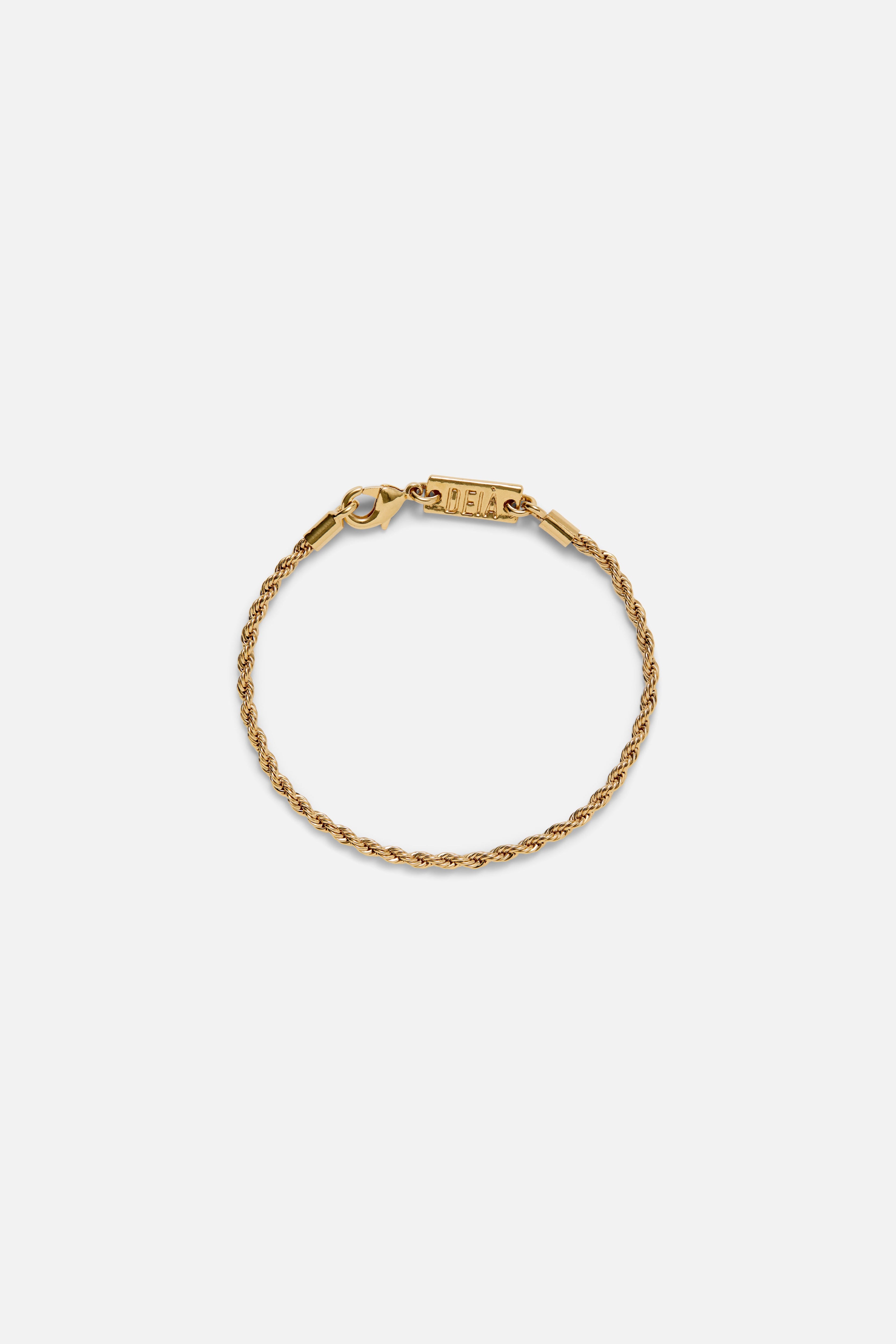 Rope Bracelet — Gold, handcrafted in Spain