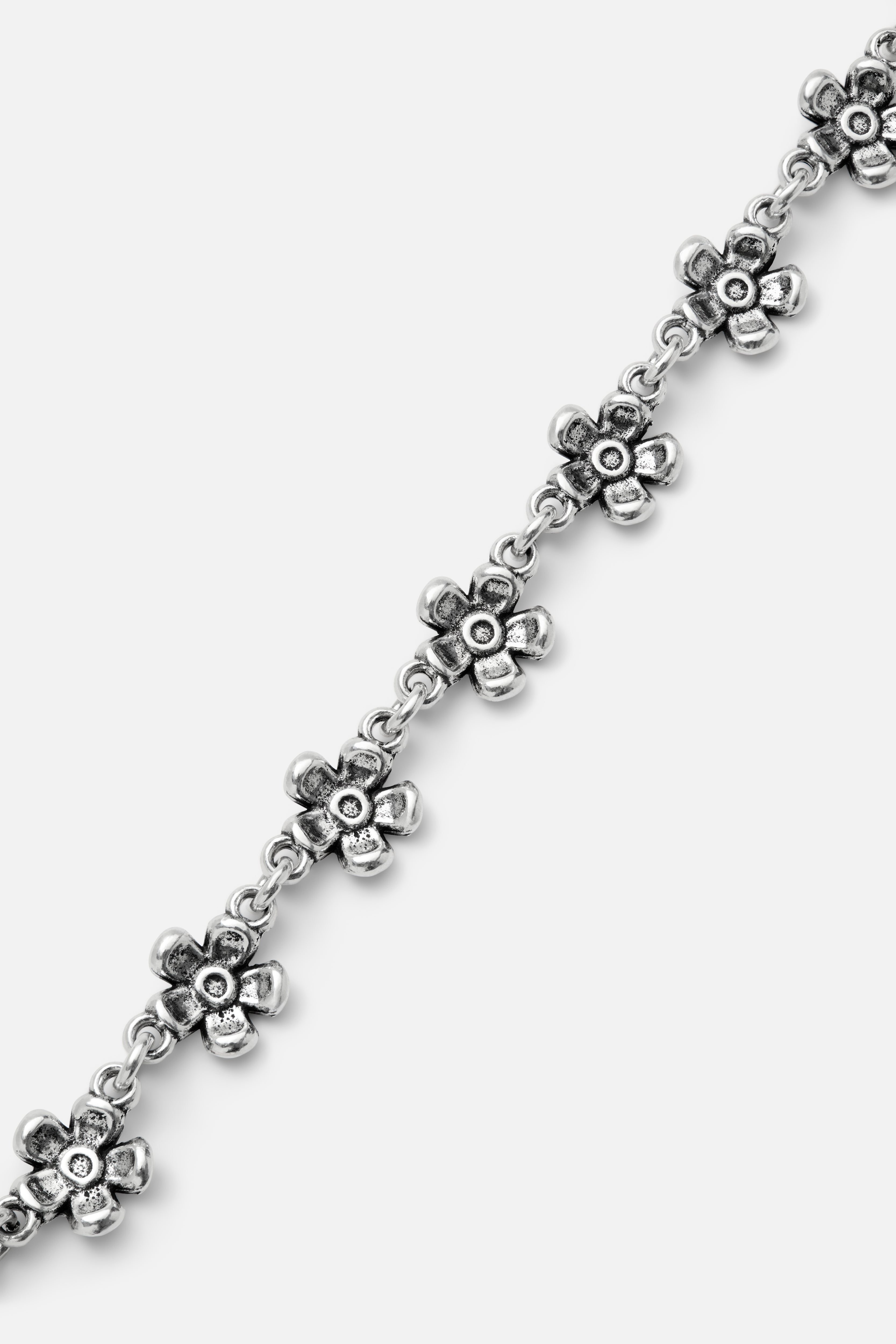 CAS DEIÀ SA FLOR BRACELET, handcrafted silver bracelet
